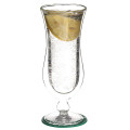 Coupe de crème glacée en verre